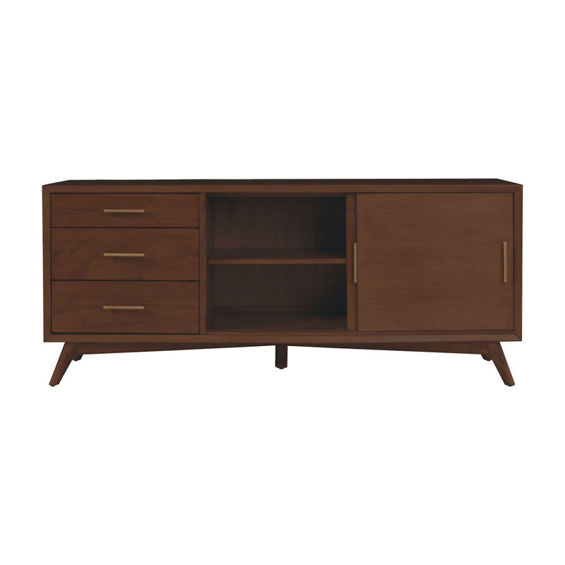 Flynn Large TV Console, Walnut