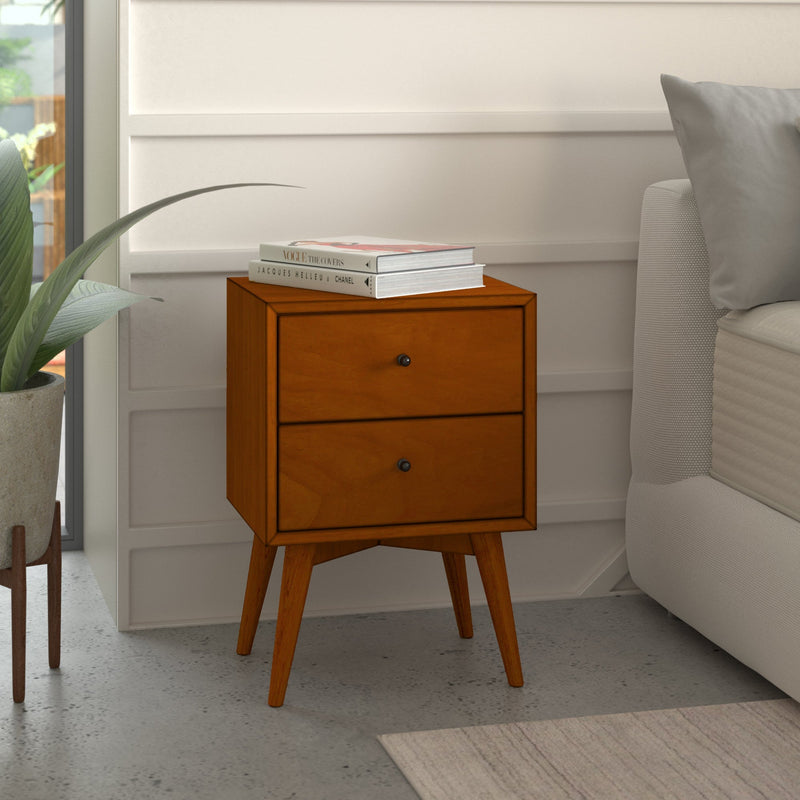 Flynn Nightstand, Cherry Acorn