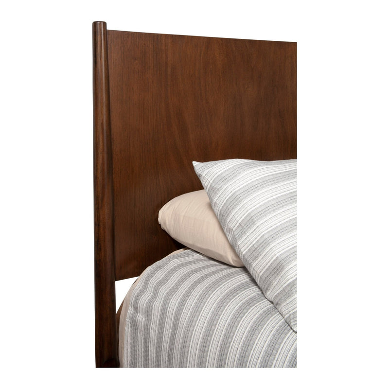 Flynn Panel Bed, Walnut