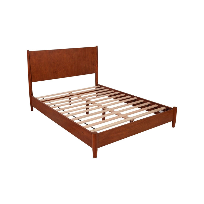 Flynn Platform Bed, Cherry Acorn