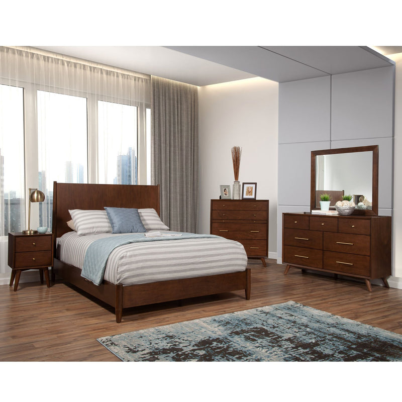 Flynn Platform Bed, Walnut