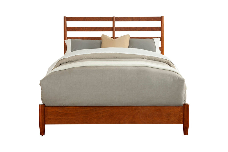 Flynn Retro Bed, Cherry Acorn