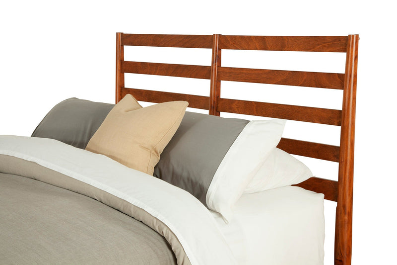 Flynn Retro Bed, Cherry Acorn