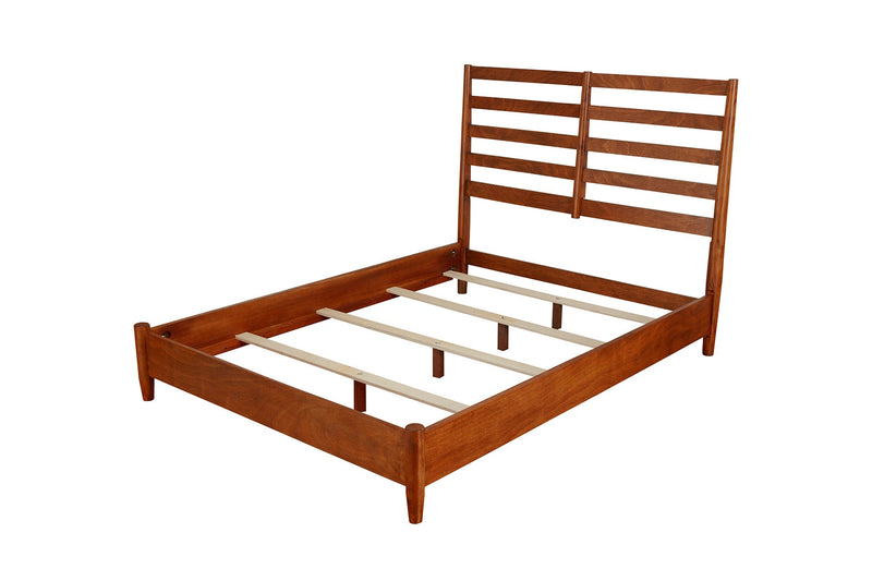 Flynn Retro Bed, Cherry Acorn