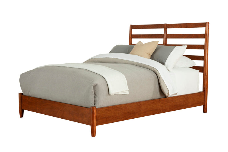 Flynn Retro Bed, Cherry Acorn