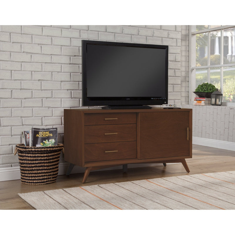 Flynn Small TV Console, Walnut