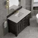 James Martin Brookfield 48" Single Bathroom Vanity, Black Onyx