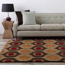Genne Dark Brown Pillow Cover