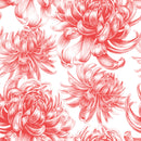 Voguish Pink Asters Wallpaper Chic