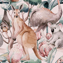 Voguish Exotic Animals Wallpaper Smart