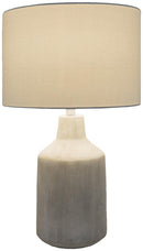 Klos Traditional Ivory Table Lamp