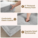 Folding Sofa Bed Convertible Couch with Memory Foam