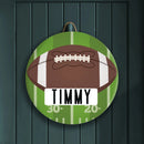 Football Custom Wood Sign