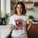 Football Mom T-Shirt 100% Ring-Spun Cotton Game Day Graphic Tee
