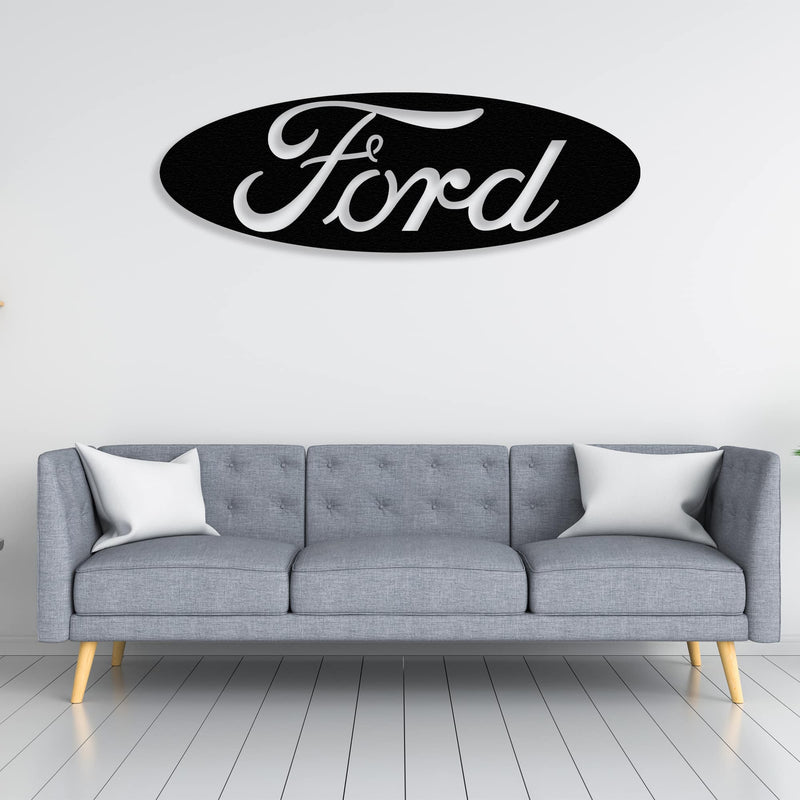 Ford Logo Metal Wall Art