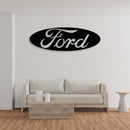 Ford Logo Metal Wall Art