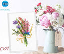 Forest buttonholes C321 Counted Cross Stitch Kit