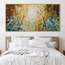 Forest Through the Paint Canvas