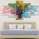 Four Seasons Canvas - 5 Panel