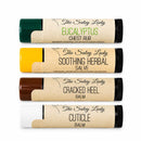 First Aid Balm Pack | Includes Herbal, Cuticle, Cracked Heel & Chest Balms | The Salvy Lady