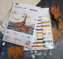 Fox on Island CD006l Counted Cross-Stitch Kit