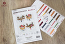Foxes and Deer JK032L Counted Cross-Stitch Kit
