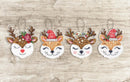 Foxes and Deer JK032L Counted Cross-Stitch Kit