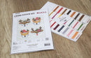 Foxes and Deer JK032L Counted Cross-Stitch Kit