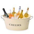 Cheers Galvanized Metal Tub