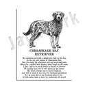 Framed black and white dog breeds poster set bedroom wall art