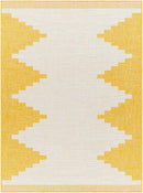 Djugun Yellow Outdoor Rug - Clearance