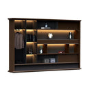 Altus · Office Library Wall Shelves w/ Integrated Lighting