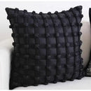 French cream bubble cushion cover living room textured pillow case