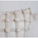 French cream bubble cushion cover living room textured pillow case