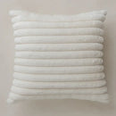 French cream jacquard floral pillow covers living room decor