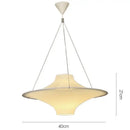 French cream modern chandelier white ceramic pendant for dining room