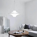 French cream modern chandelier white ceramic pendant for dining room