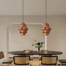 French creamy wind led cloud pendant light dining room decor
