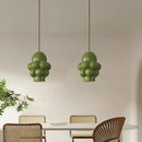 French creamy wind led cloud pendant light dining room decor
