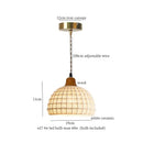 French minimalism ceramic white & gold pendant light dining room
