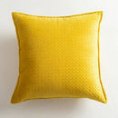 Fringed velvet cushion cover – living room quilted pillow