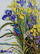 Frogs in the Flowers K-135 Counted Cross-Stitch Kit