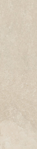 Frontier20 Sand Coping & Stair Tread Corner Right Limestone Look Porcelain Moldings 12x24