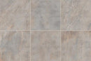 Frontier20 Silver Quartz Coping & Stair Tread Look Porcelain Moldings 12x24