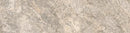Frontier20 Travertine Cross Cut Silver Riser Look Porcelain Moldings 8x24