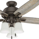 Frosted glass bell shades replacement for living room ceiling fans