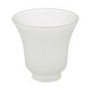Frosted glass bell shades replacement for living room ceiling fans