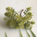 Frosted greenery berry stamen bundle for living room diy decor
