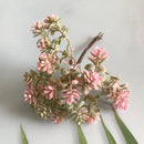 Frosted greenery berry stamen bundle for living room diy decor