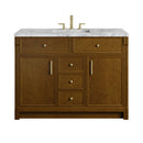 James Martin Bellshire 48" Single Bathroom Vanity, Honey Oak